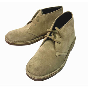 Clarks Tan Heeled Boots